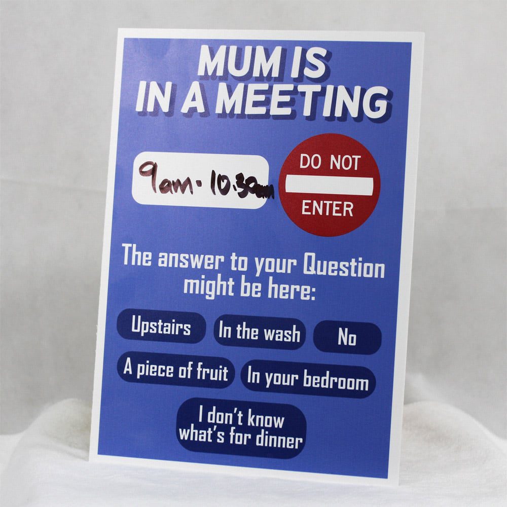 Mums FAQs - best idea for virtual meeting etiquette