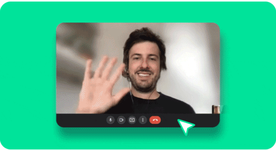 So nehmen Sie eine Google Meet in Sekundenschnelle auf