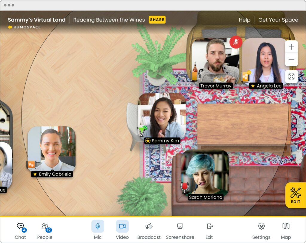 Virtual Collaboration Remote collaboration for teams with KumoSpace