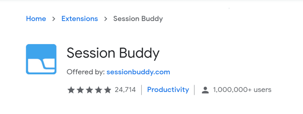Session buddy for develops