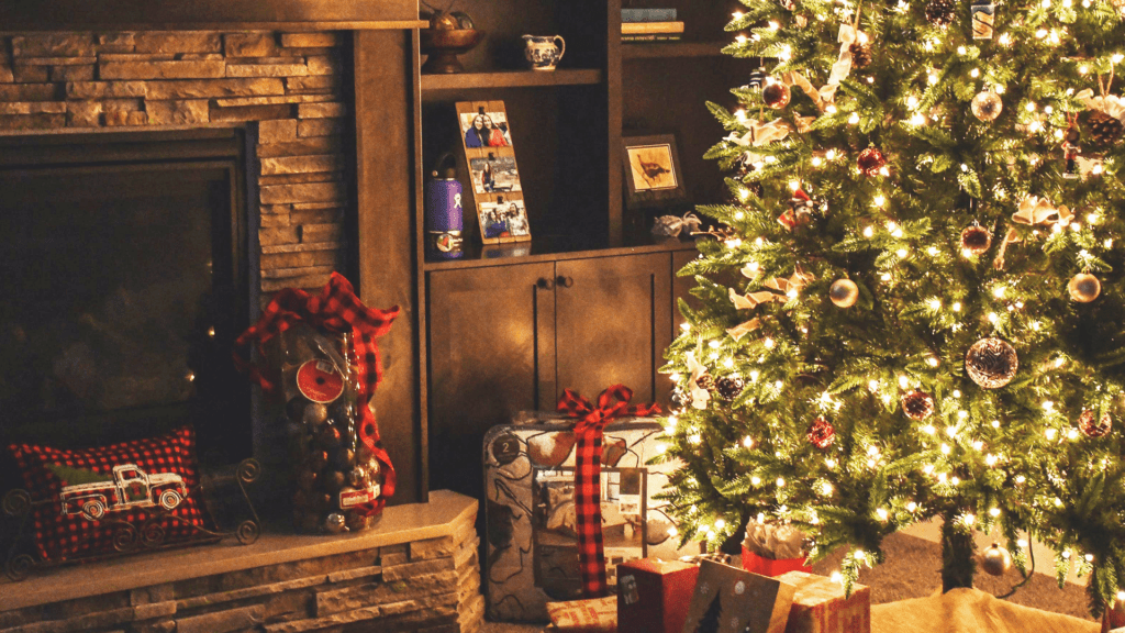 Noël Zoom Fond d'écran pour les vacances-min