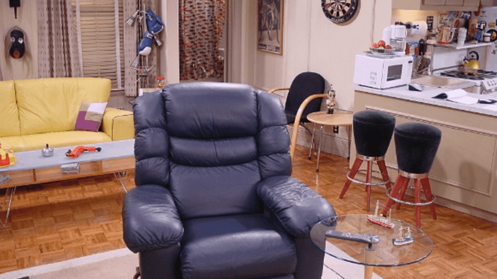 El apartamento de Joey en Friends Zoom background-min