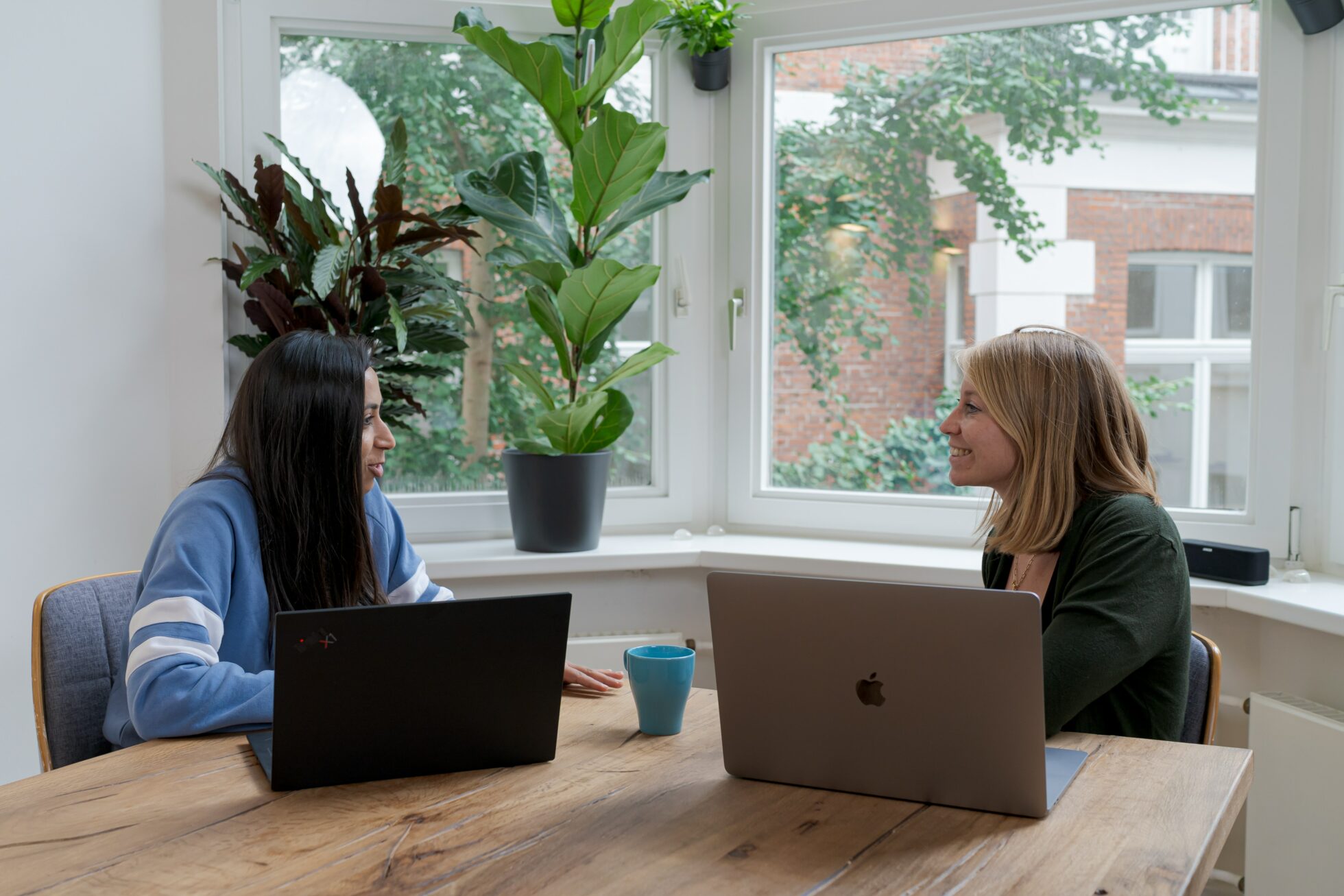 Two product managers discussing their favorite customer-centric product development strategies.