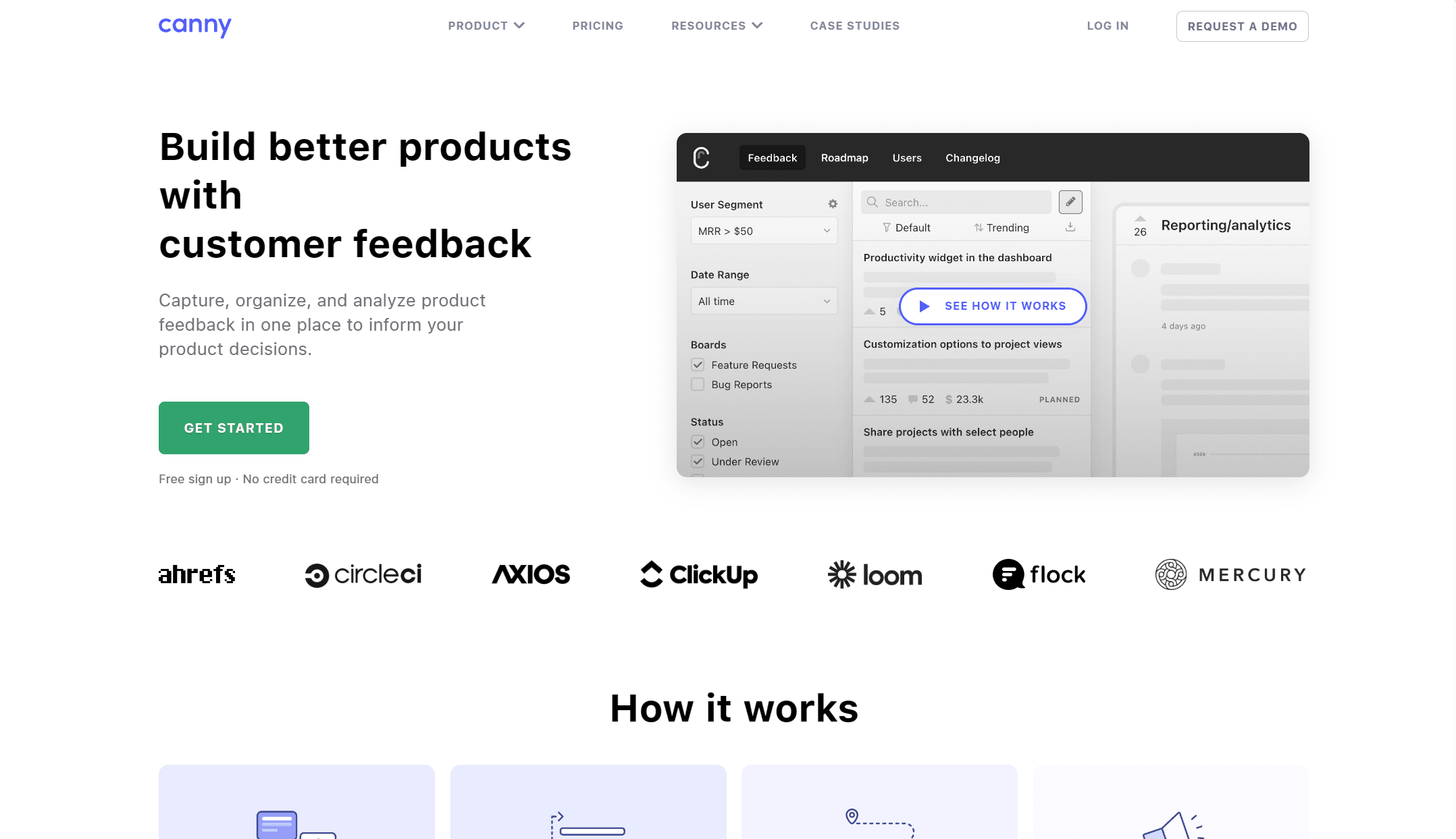 Canny is another great customer feedback software that helps you build better products