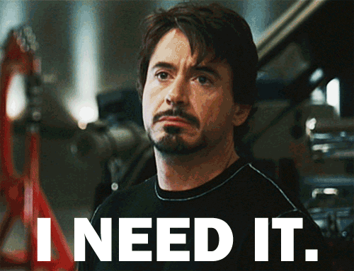 Tony Stark : J'en ai besoin