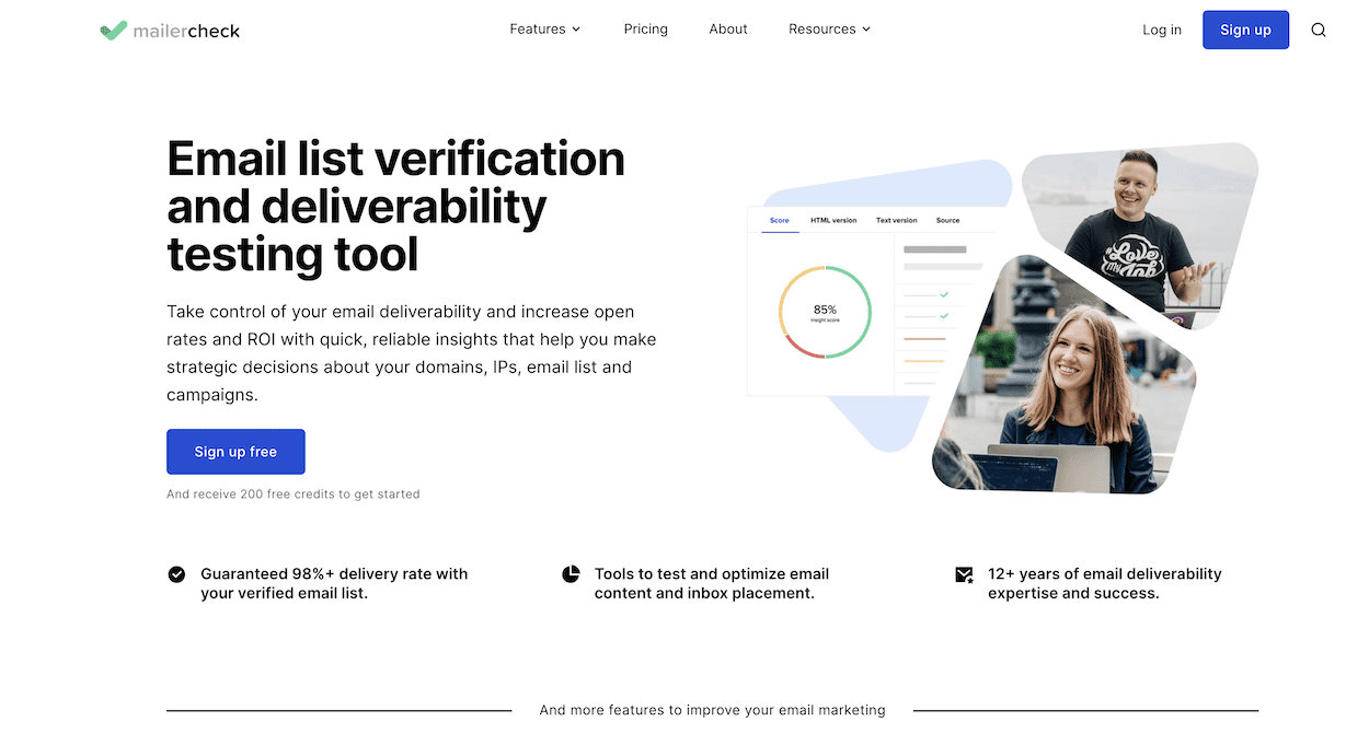 MailerCheck data cleansing tool