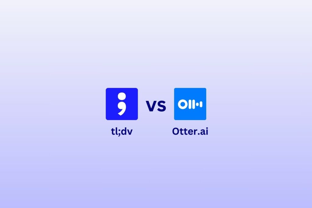 최고의 미팅 어시스턴트 시리즈: tldv vs Otter.ai
