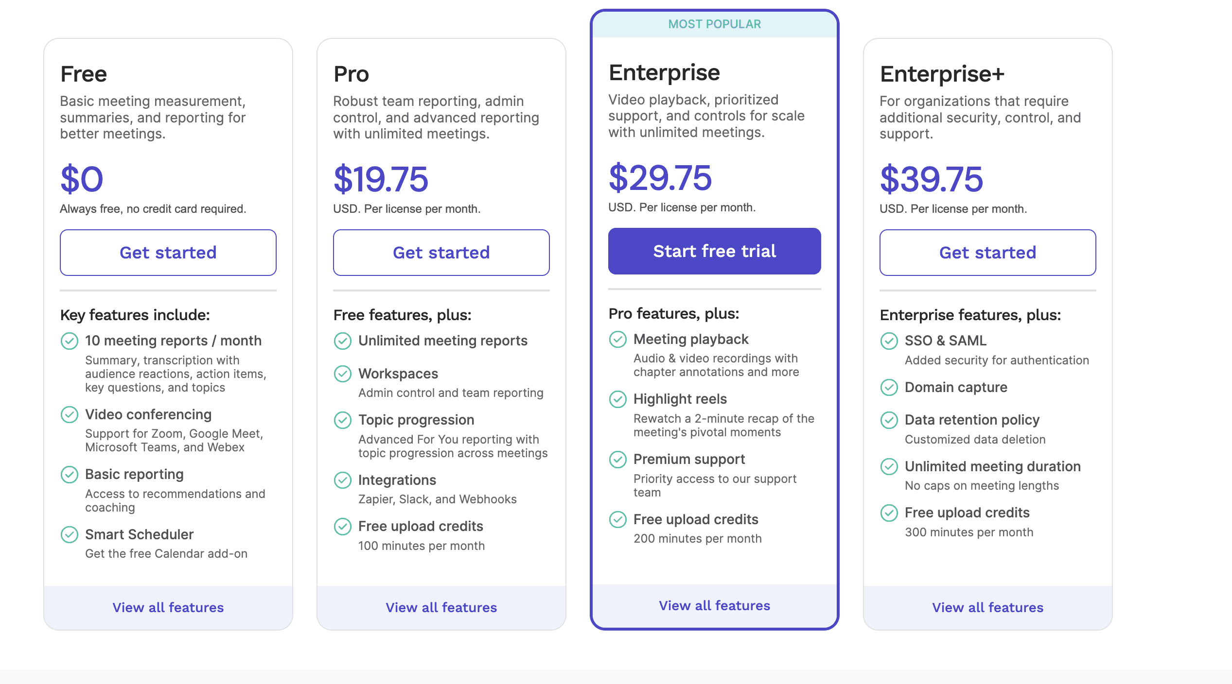 read.ai pricing