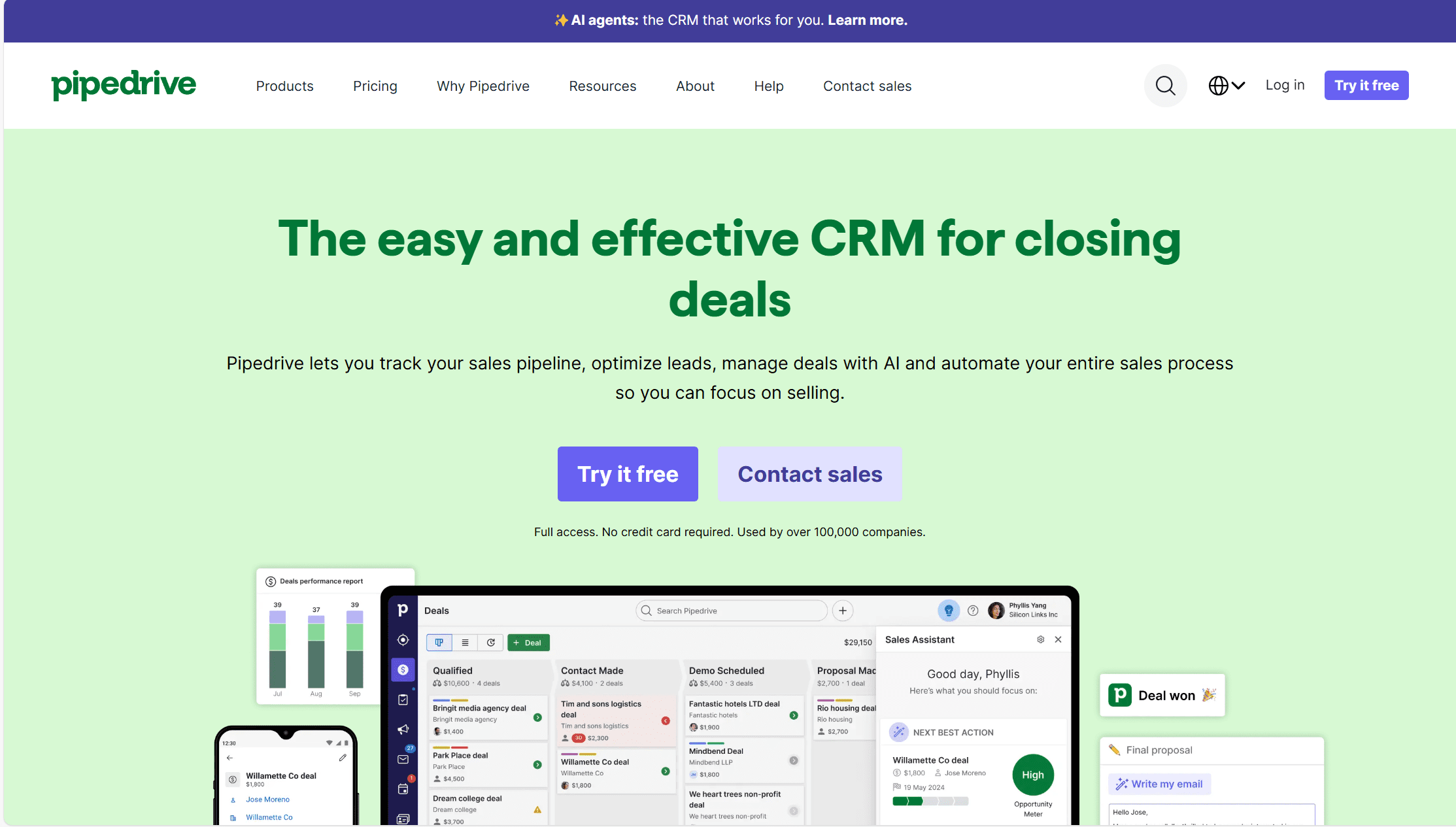 Pipedrive CRM est une excellente alternative à RD Station
