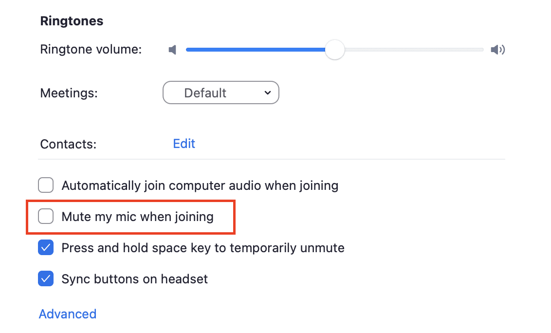 Located in the basic settings of Zoom, you can join meetings muted. How to mute on zoom