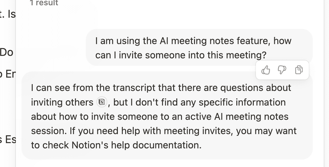 Notes de la réunion de Notion AI 11