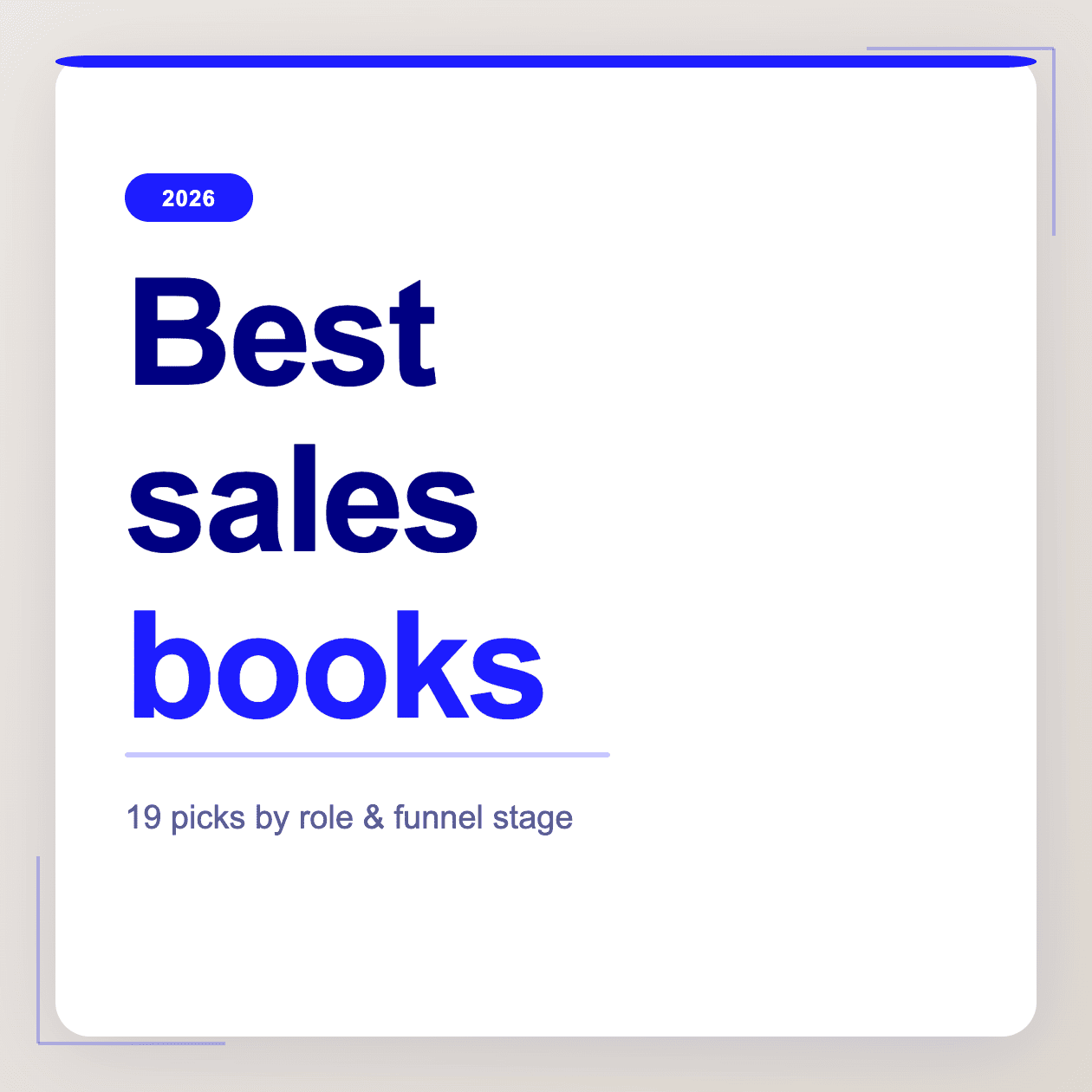 best sales books 2026