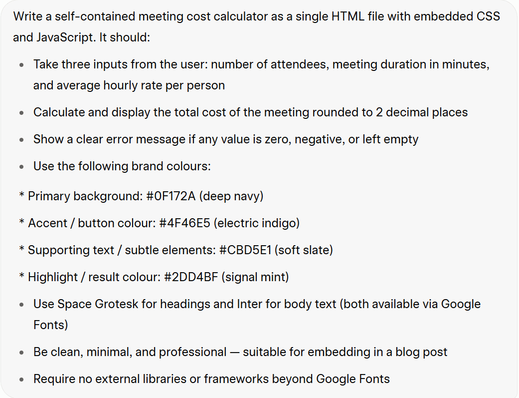 Screenshot della richiesta relativa al test delle competenze tecniche, in particolare una sfida di programmazione assegnata a Grok e ChatGPT.