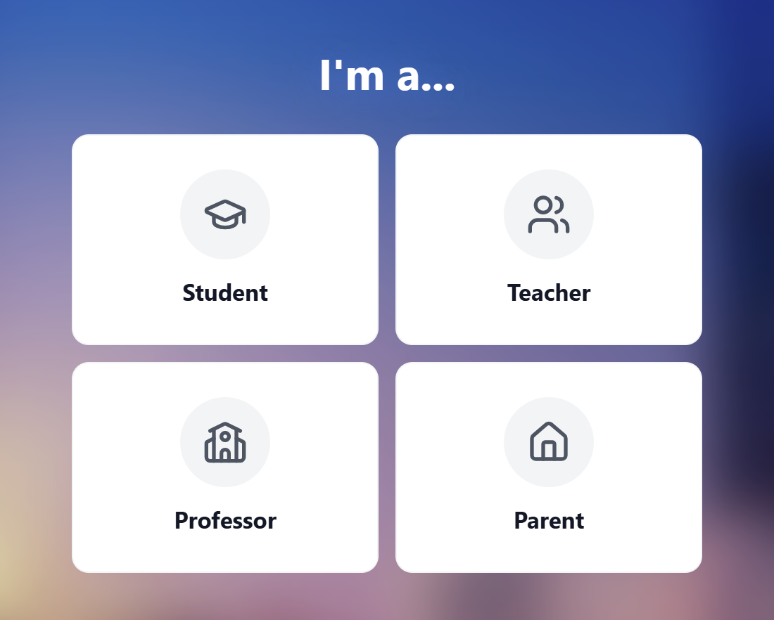 Реєстрація на StudyFetch: ви студент, вчитель, викладач чи батько?