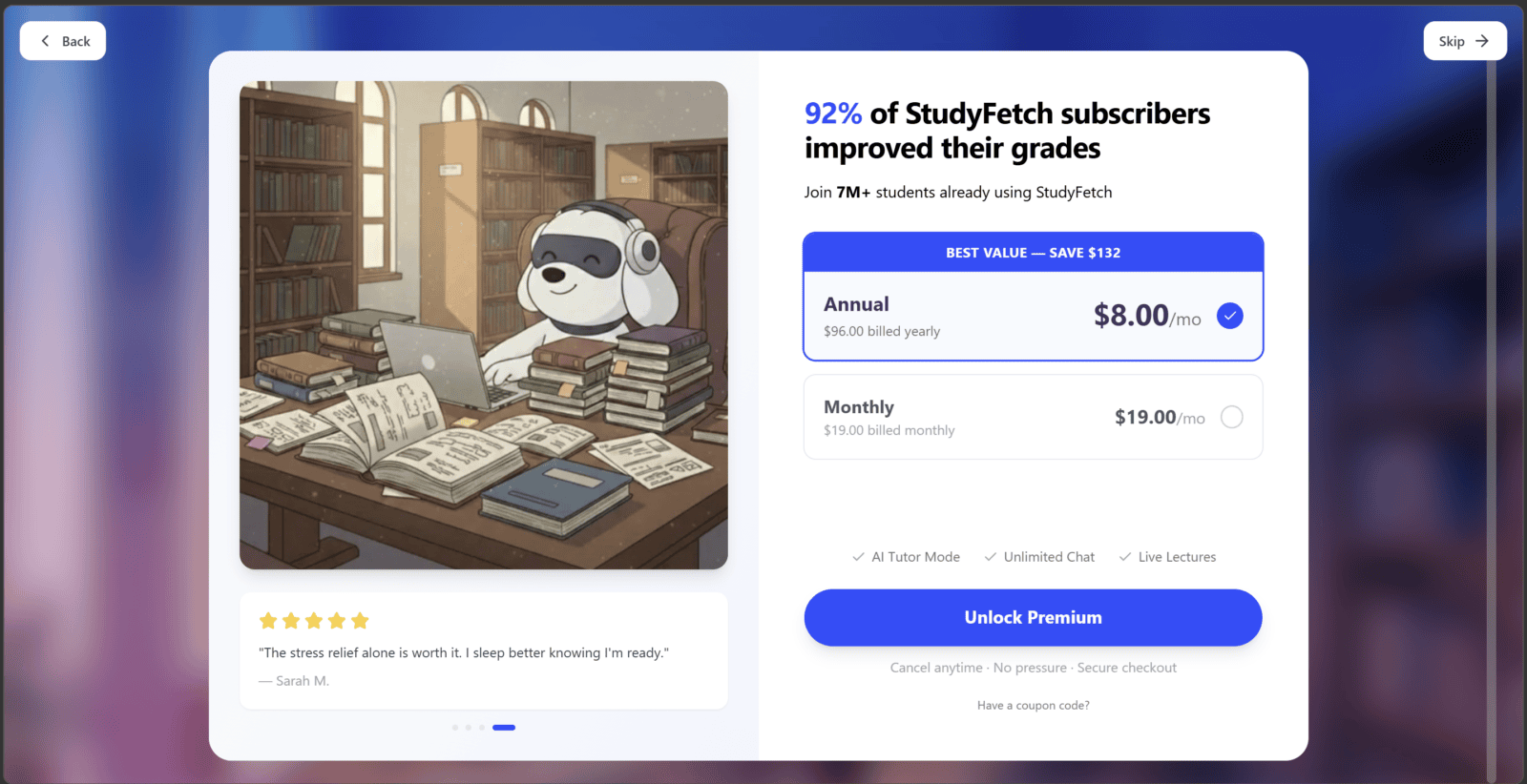 Studyfetch Interface StudyFetch Review: What Is It and Is It Worth Your Money in 2026? - tl;dv