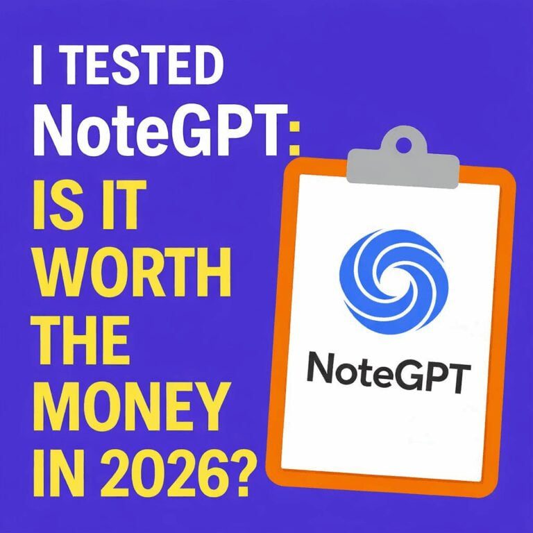 NoteGPTレビュー：皆さんが試す必要がないよう、私が実際に試してみました。