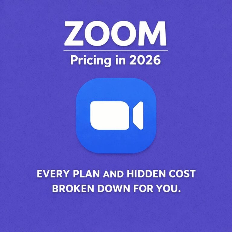 Zoom Pricing in 2026: every plan and hidden cost broken down for you